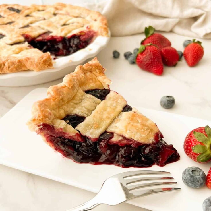 Image for Blueberry Strawberry Pie