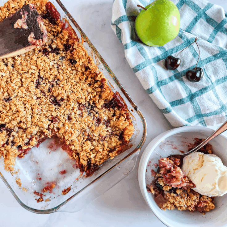 Image for Cherry and Apple Crisp
