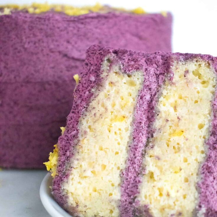 Image for Lemon Blueberry Mascarpone Cake