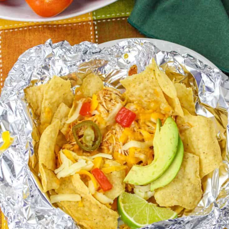 Image for Campfire Chicken Nachos