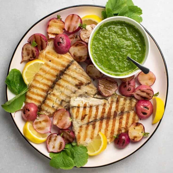 Image for Grilled Barramundi with Radishes
