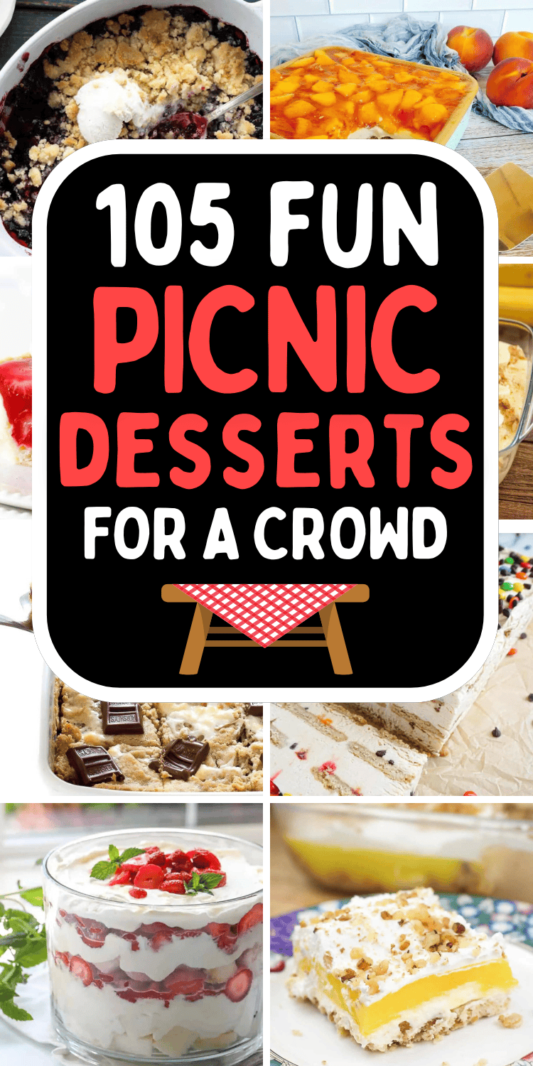 105 Fun Summer Picnic Desserts for Easy Outdoor Entertaining