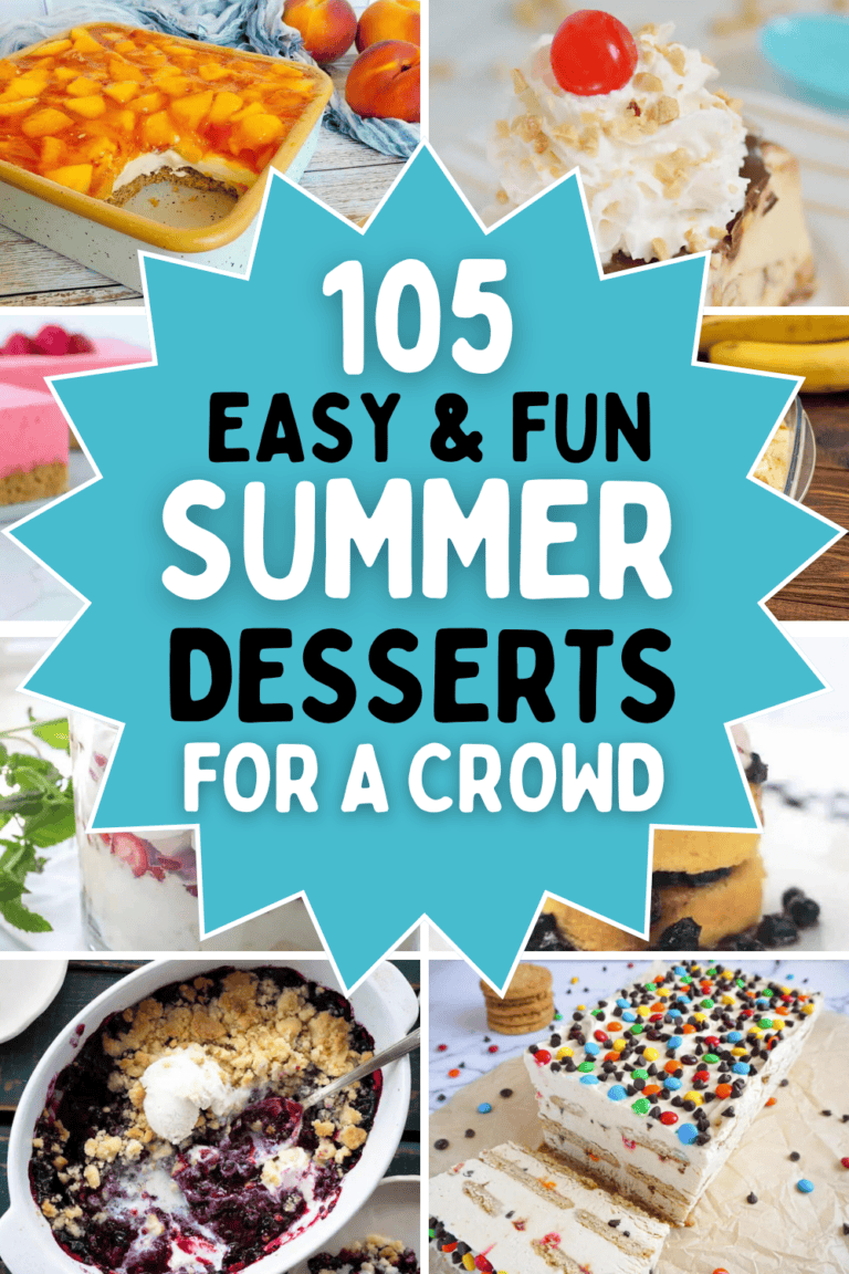 105 Fun Summer Dessert Ideas to Sweeten the Season