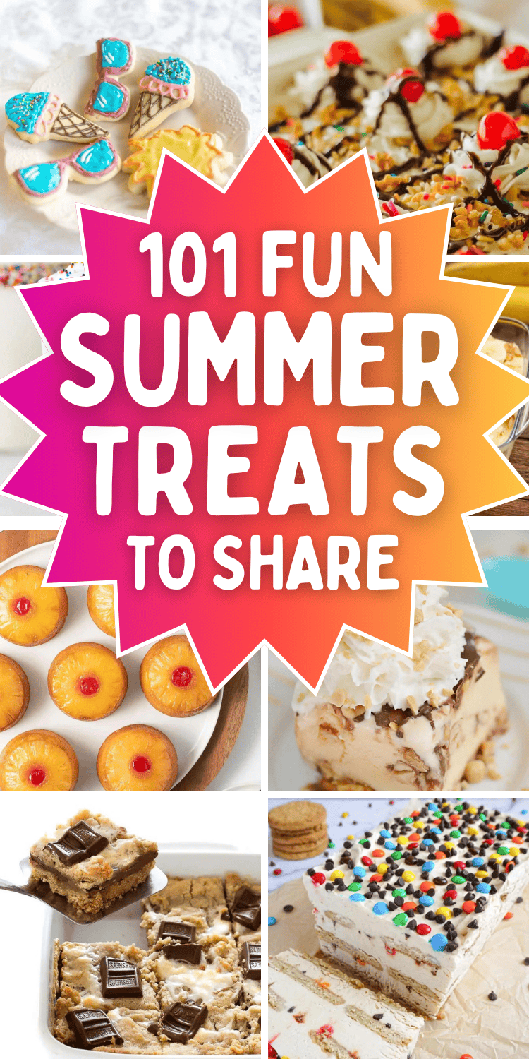 Fun summer treats to make! These summer sweet treat ideas are easy summer treats desserts, summer party treats easy desserts, easy desserts summer sweet treats, summer desserts easy no bake treats, mini desserts for parties summer, healthy summer dessert recipes sweet treats, fun summer treats desserts, fun summer treats for kids snacks ideas, fun summer snack recipes, summer snacks aesthetic, dessert recipes easy quick simple sweet treats, summer cookie recipes easy, cute summer cupcakes ideas.