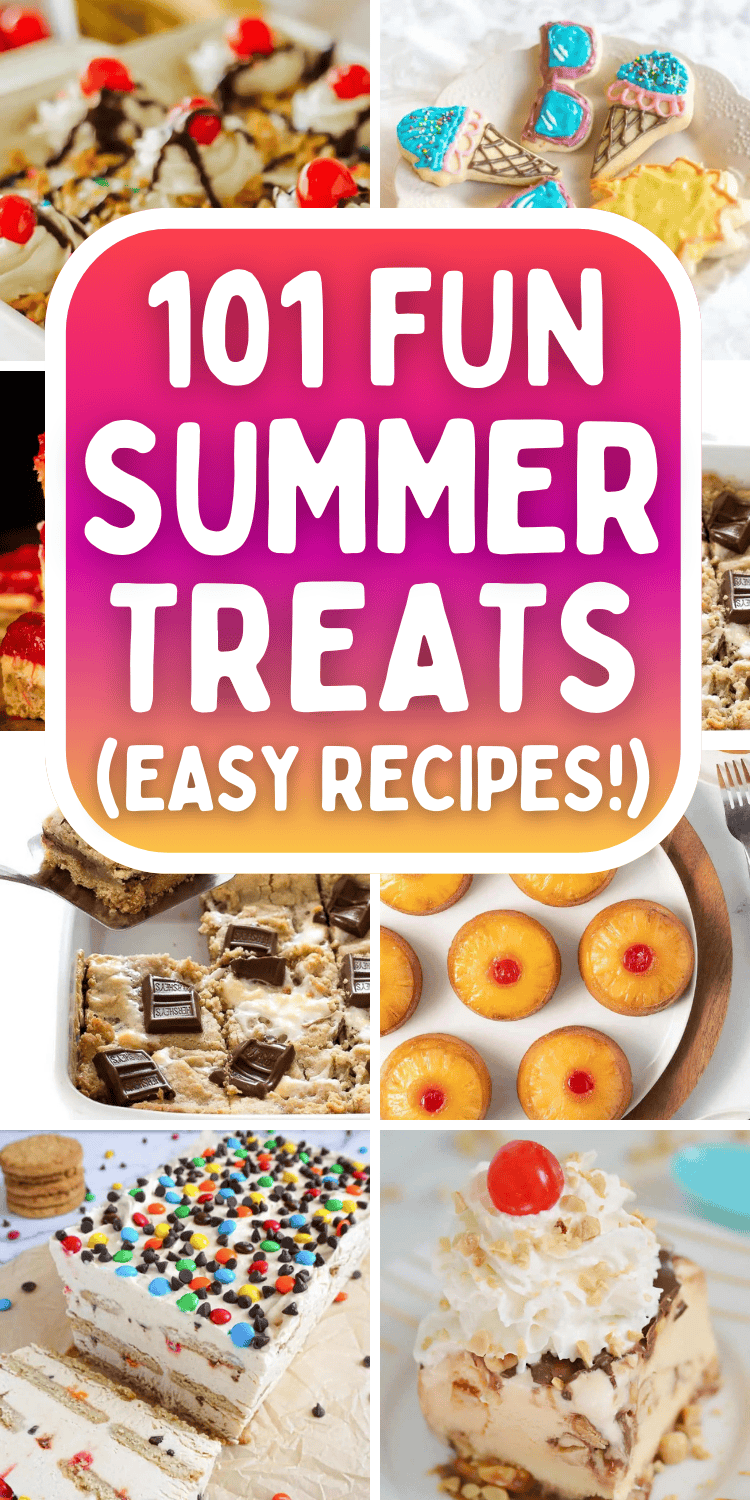 Fun summer treats to make! These summer sweet treat ideas are easy summer treats desserts, summer party treats easy desserts, easy desserts summer sweet treats, summer desserts easy no bake treats, mini desserts for parties summer, healthy summer dessert recipes sweet treats, fun summer treats desserts, fun summer treats for kids snacks ideas, fun summer snack recipes, summer snacks aesthetic, dessert recipes easy quick simple sweet treats, summer cookie recipes easy, cute summer cupcakes ideas.