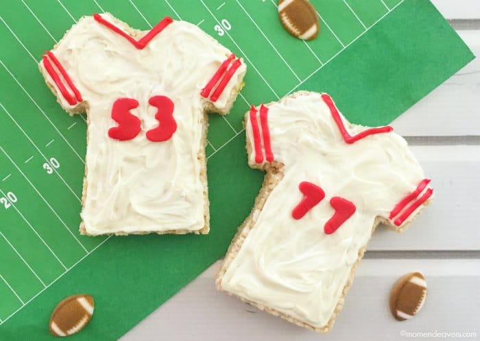 Image for Football Jersey Krispie Treats