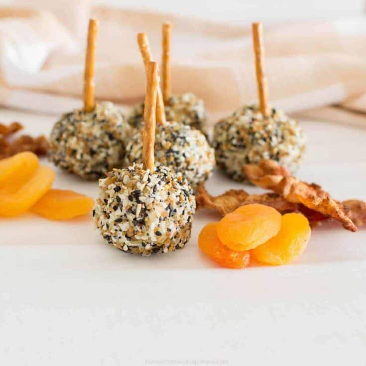 Image for Loaded Cheeseball Bites with Apricot & Bacon