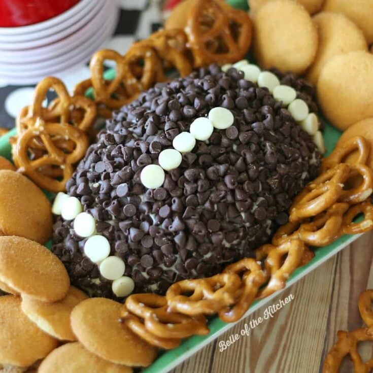 Image for Game Day Chocolate Chip Cheesecake Ball