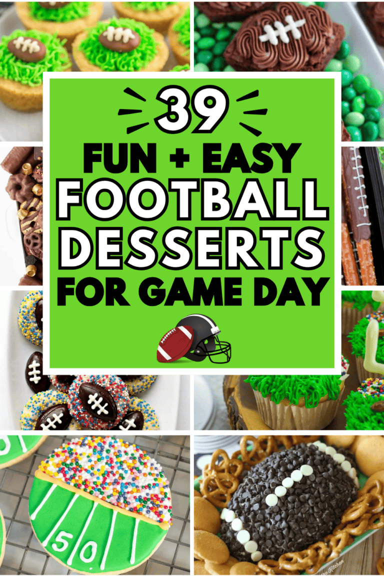 35+ Easy Game Day Football Desserts for Parties & Tailgating