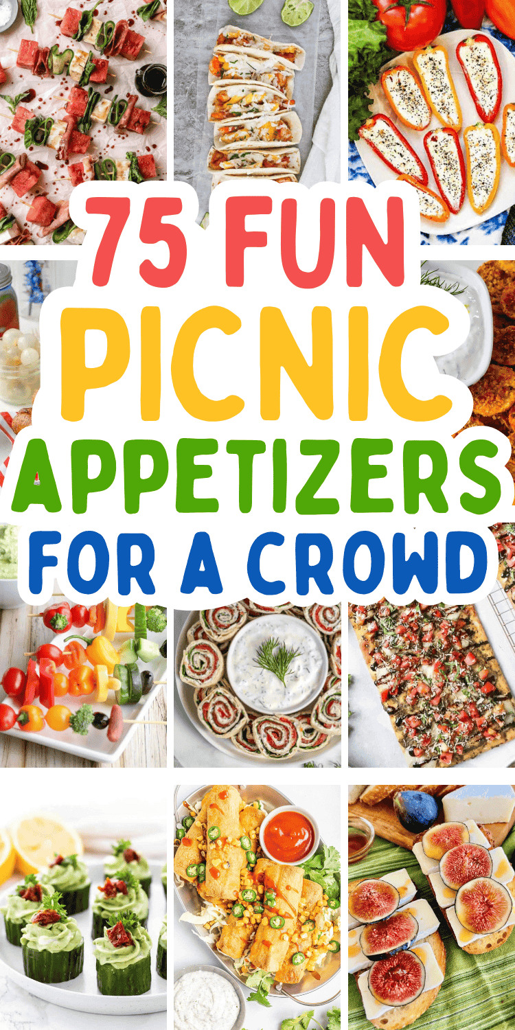Simple summer picnic finger foods! Easy picnic appetizers for a crowd and fun snacks for an outdoor party or the beach. Summer picnic food ideas snacks appetizers, picnic appetizers make ahead, summer picnic party food ideas, picnic food ideas aesthetic, summer party finger foods, cold party appetizers for a crowd, summer picnic appetizers easy, picnic finger foods summer, easy picnic food ideas snacks, cold summer appetizers for party easy, quick camping appetizers, appetizers for picnic party.
