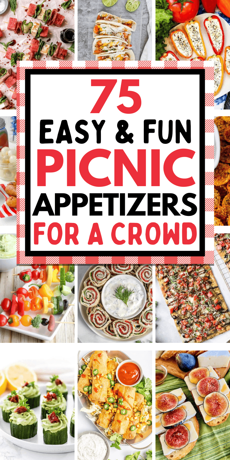 Simple summer picnic finger foods! Easy picnic appetizers for a crowd and fun snacks for an outdoor party or the beach. Summer picnic food ideas snacks appetizers, picnic appetizers make ahead, summer picnic party food ideas, picnic food ideas aesthetic, summer party finger foods, cold party appetizers for a crowd, summer picnic appetizers easy, picnic finger foods summer, easy picnic food ideas snacks, cold summer appetizers for party easy, quick camping appetizers, appetizers for picnic party.