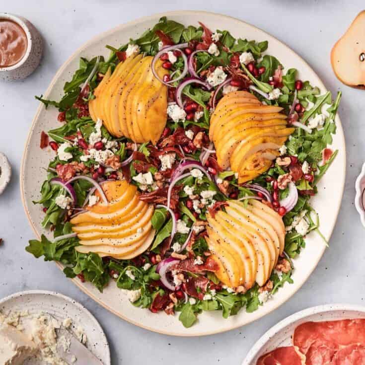 Image for Pear Arugula Salad with Prosciutto