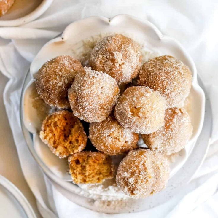 Image for Baked Pumpkin Spice Donut Holes