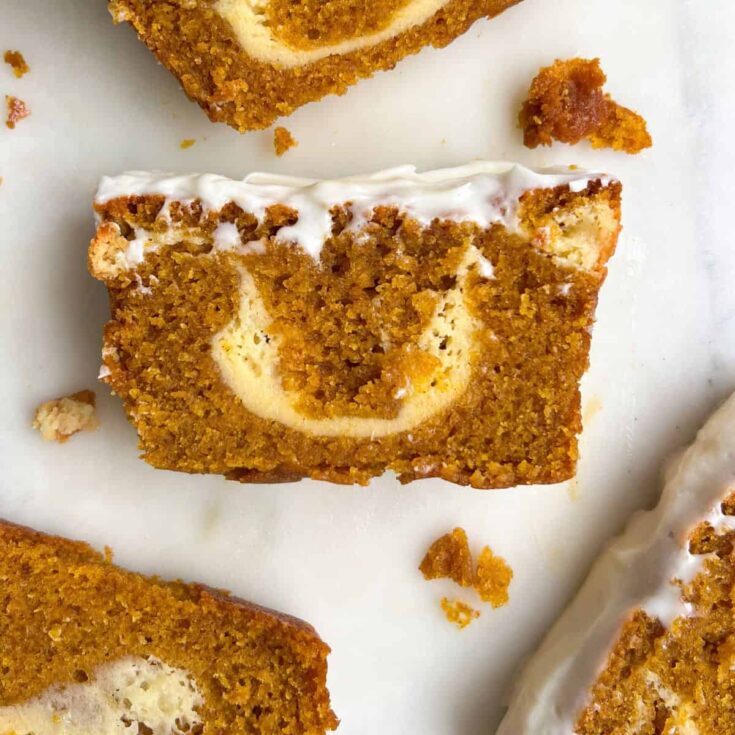Image for Pumpkin Bread with Cream Cheese Frosting