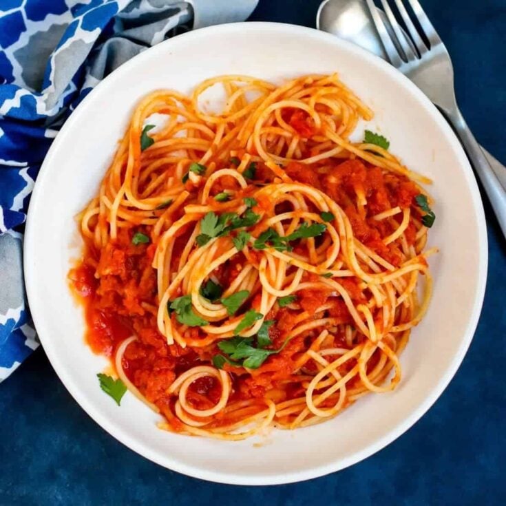 Image for Pumpkin Marinara Pasta