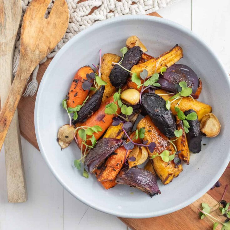 Image for Roasted Heirloom Carrots Salad