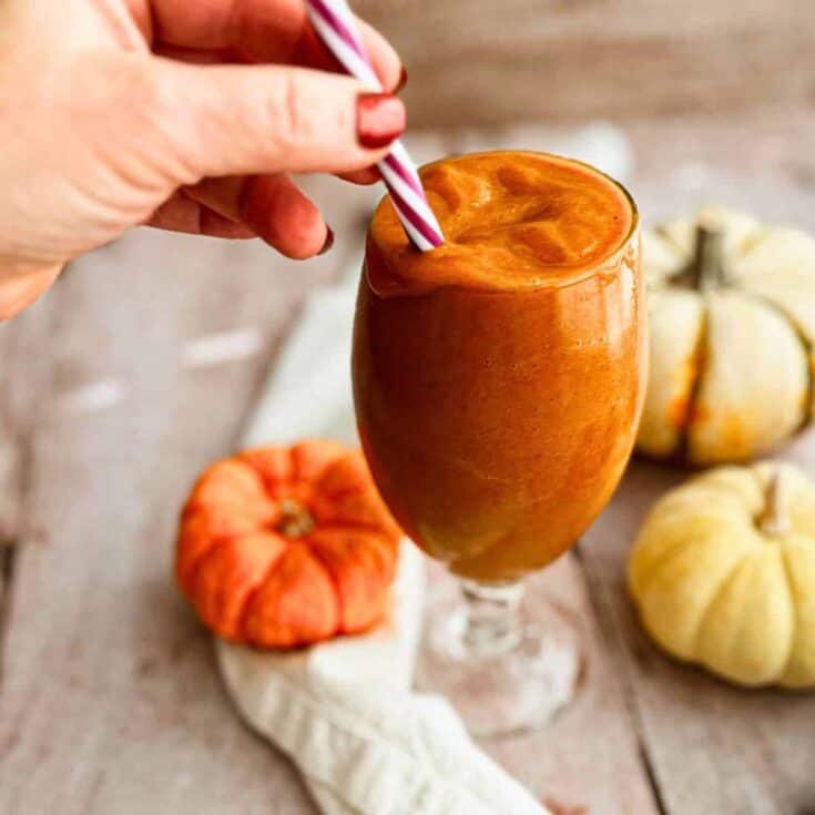 Image for Healthy Pumpkin Spice Frosty