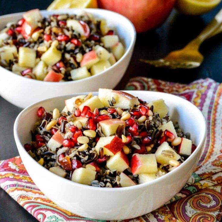 Image for Fall Fruity Wild Rice Salad