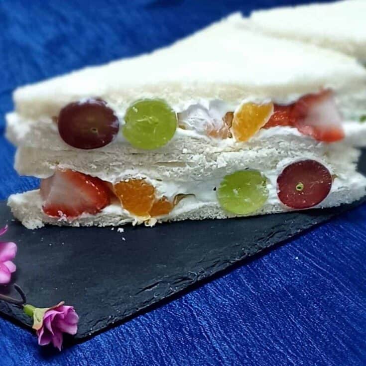Image for Fresh Fruit Cream Cheese Sandwich 