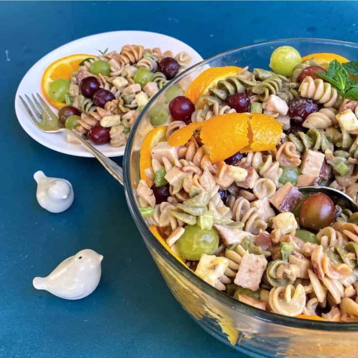 Image for Cold Turkey Pasta Salad with Honey-Citrus Dressing
