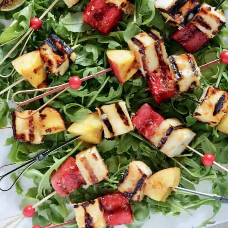 Image for Grilled Paneer Fruit Skewers