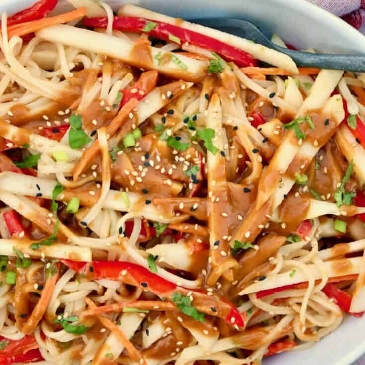 Image for Warm Pear Pad Thai Salad