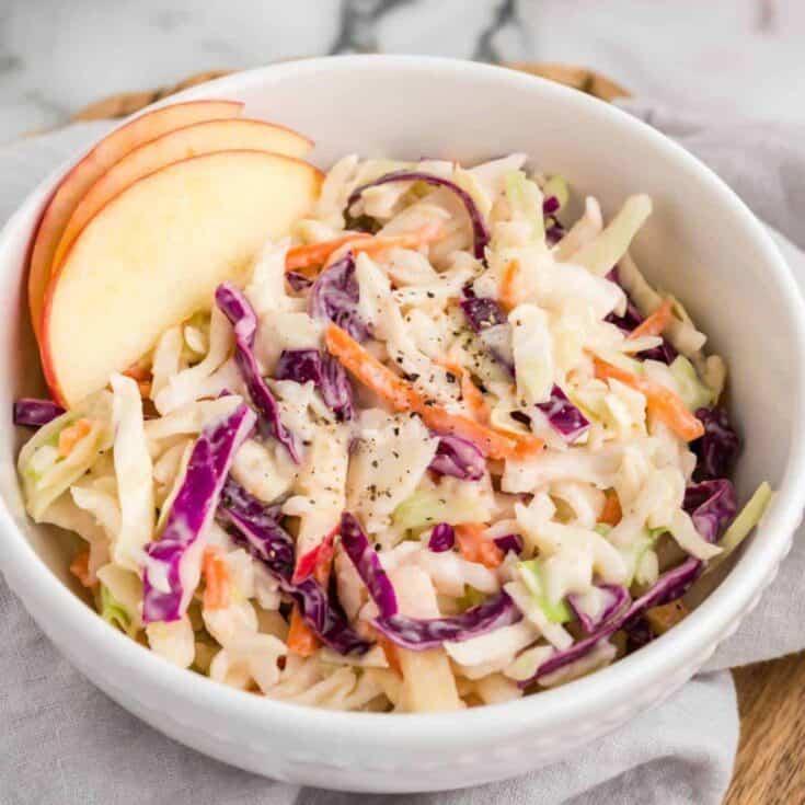 Image for Creamy Apple Coleslaw