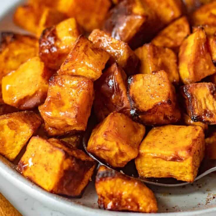 Image for Spiced Sweet Potato Cubes