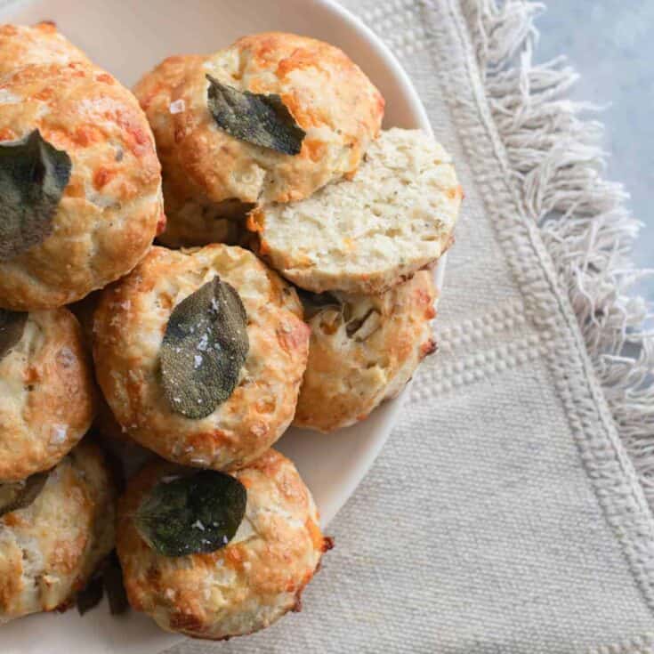 Image for Apple Cheddar Scones with Sage