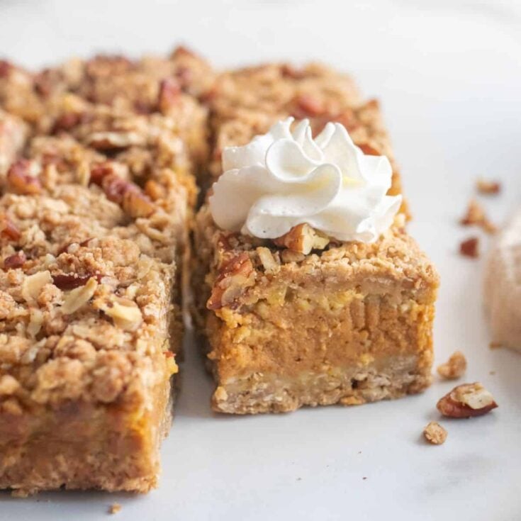 Image for Pumpkin Pie Pecan Bars