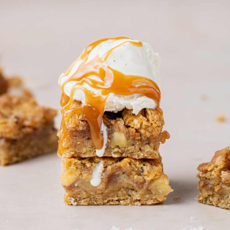 Image for Salted Caramel Apple Bars