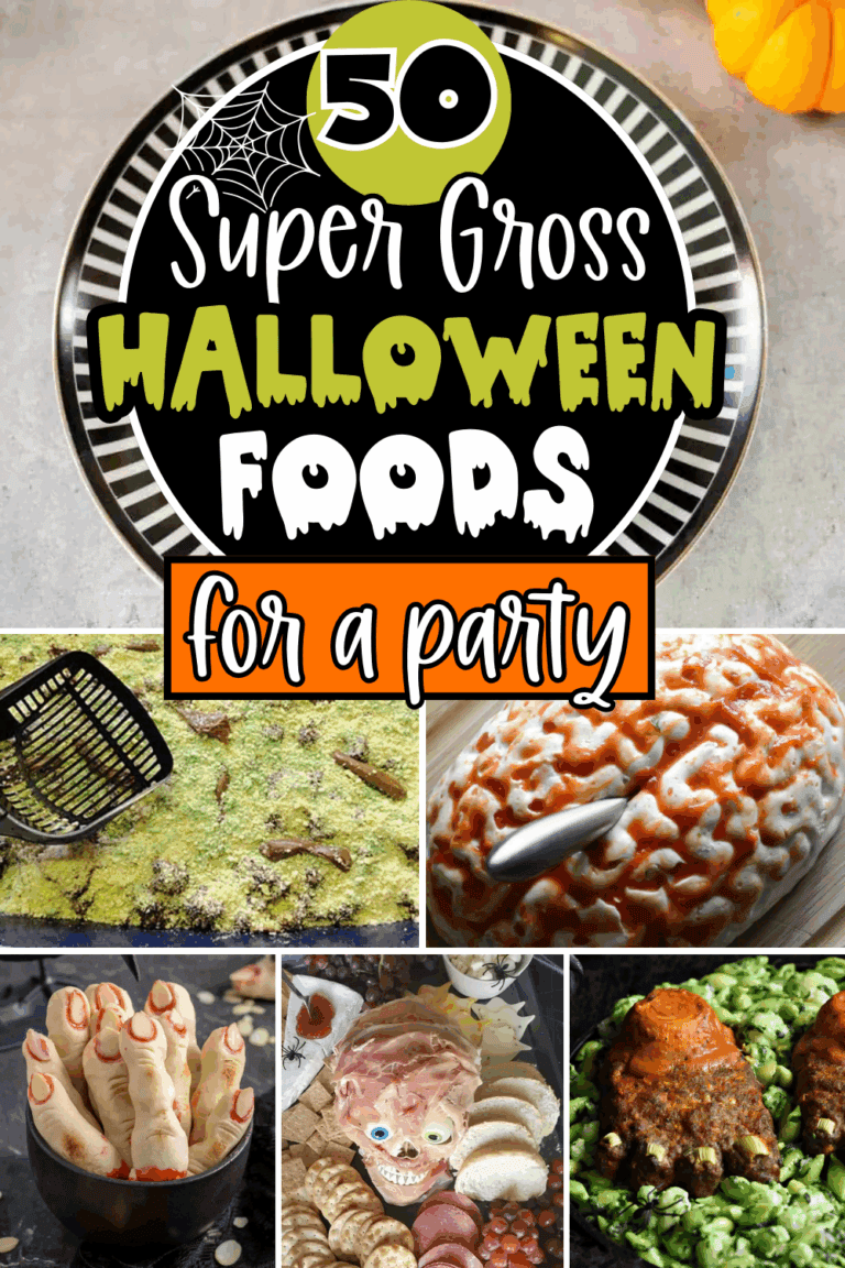 50 Gross Halloween Foods & Spooky Snacks for a Party