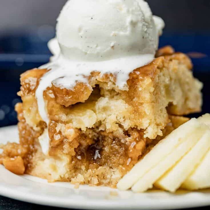 Image for Apple Cake with Butterscotch Sauce