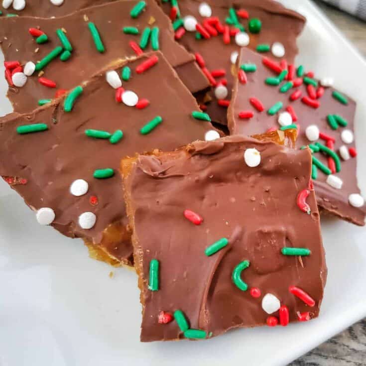 Image for Easy Christmas Crack Candy