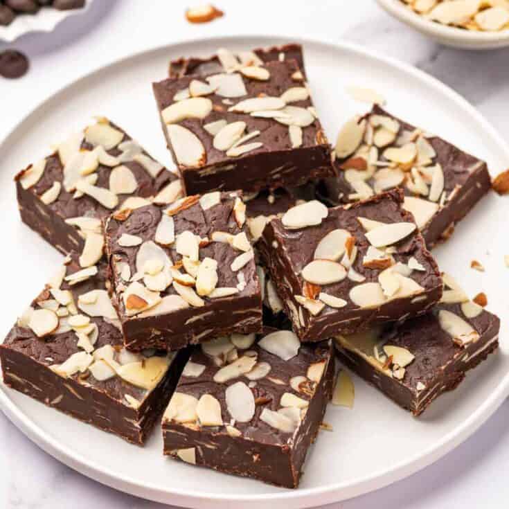 Image for Dark Chocolate Fudge with Almonds
