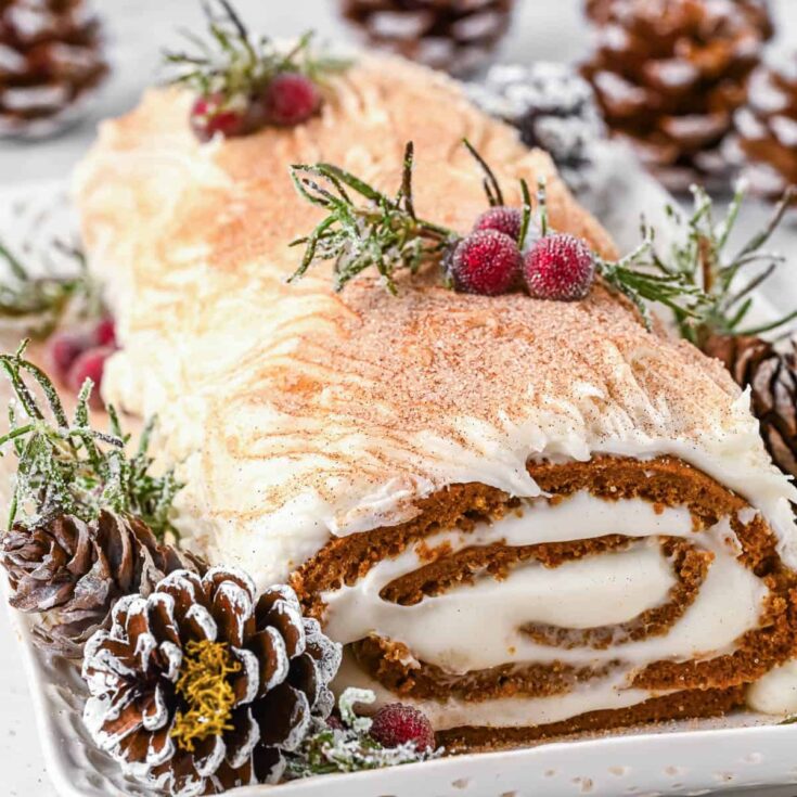 Image for Gingerbread Yule Log