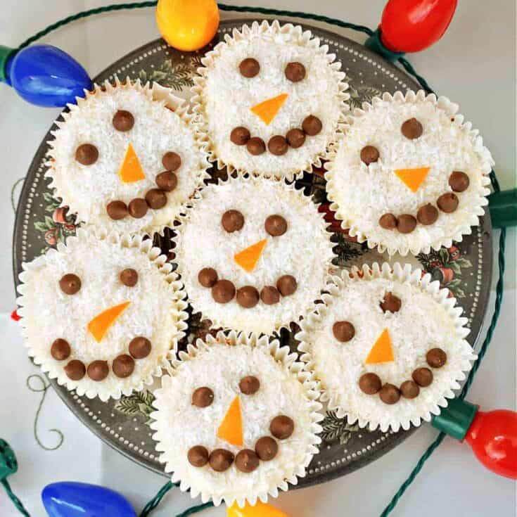 Image for Coconut Snowman Cupcakes