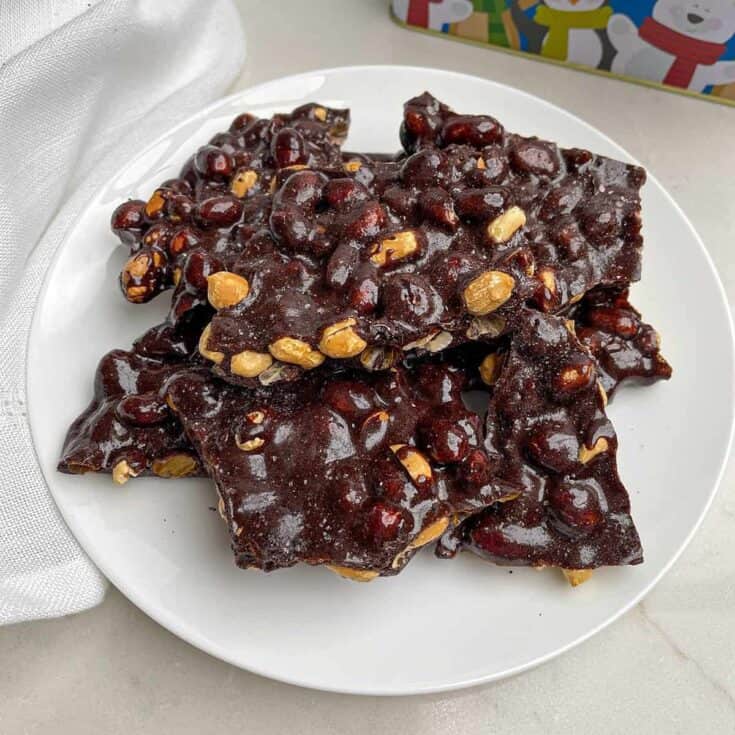 Image for Microwave Chocolate Peanut Brittle