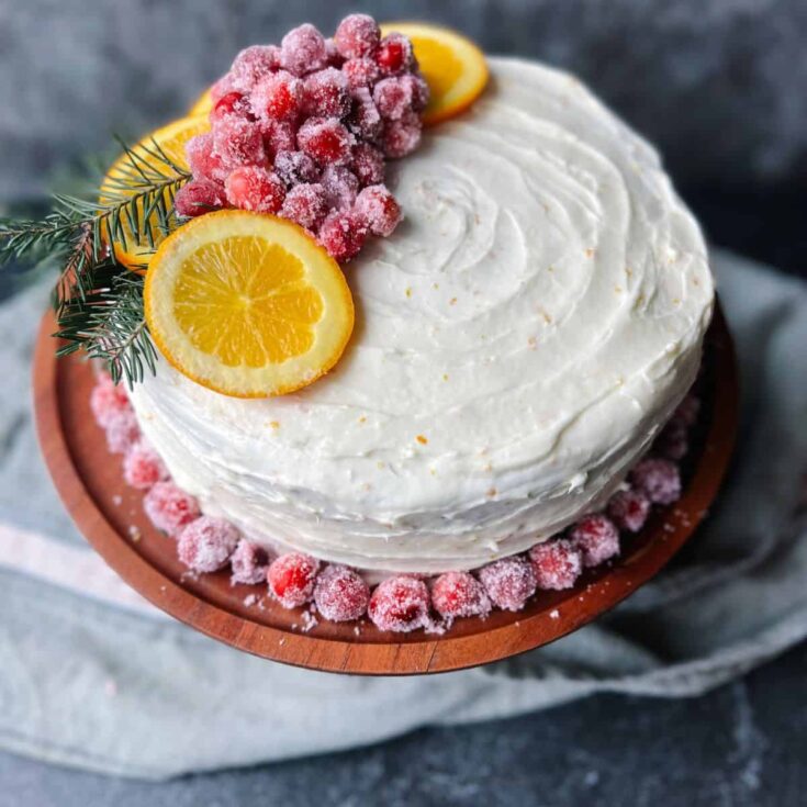 Image for Cranberry Orange Cake 