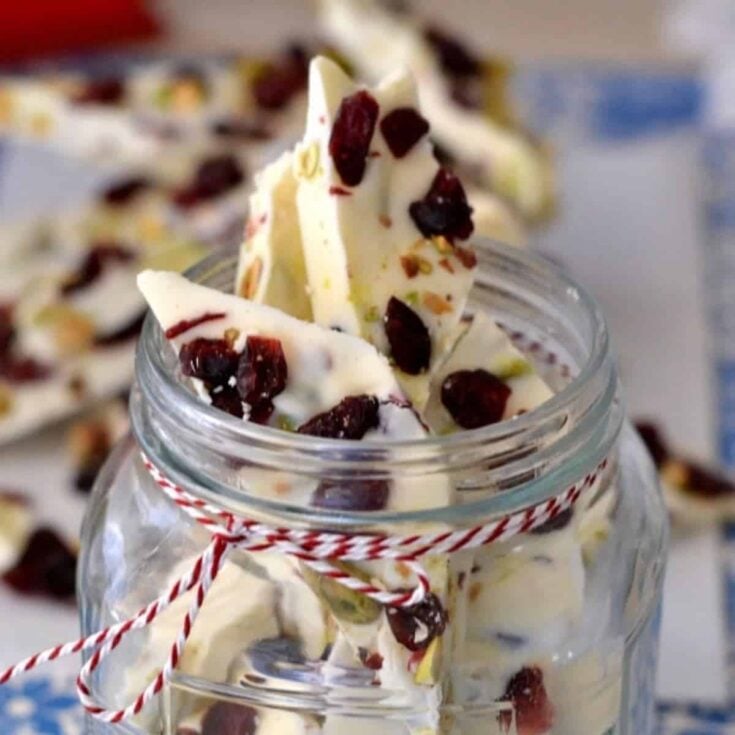 Image for Pistachio Cranberry Bark