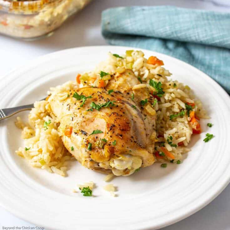 Image for Baked Chicken and Rice 