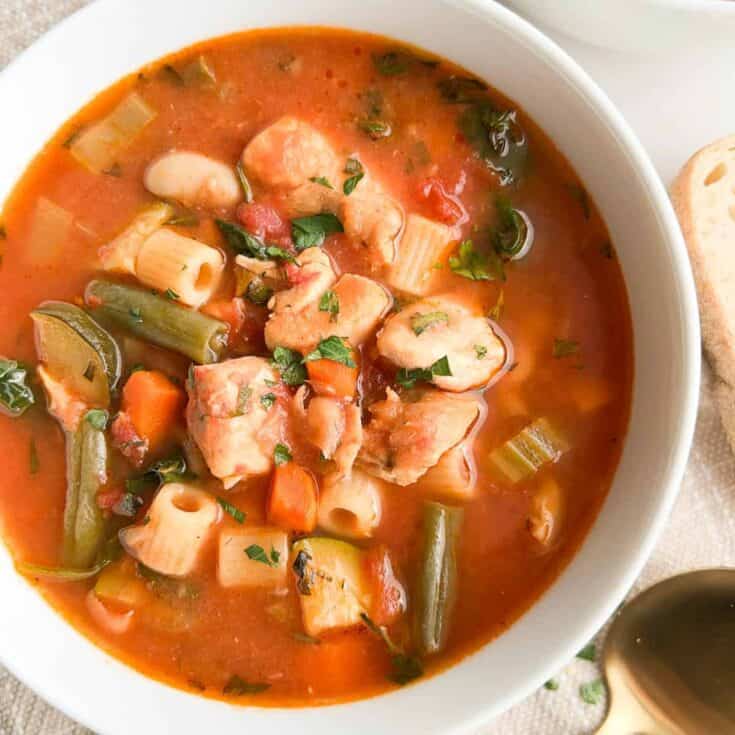 Image for Chicken Minestrone Soup