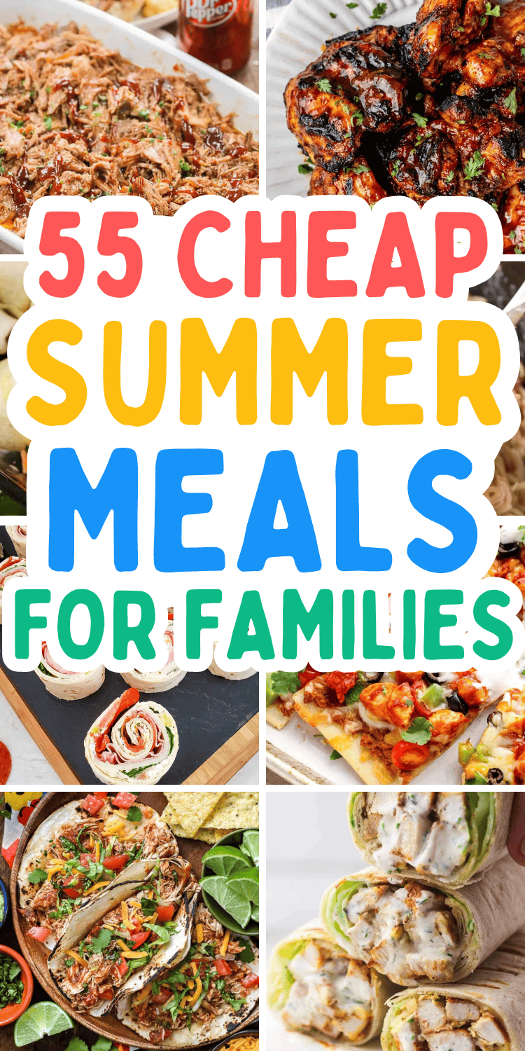 Cheap summer meals! These affordable summertime meals are quick and cheap dinner recipes for hot weather. Budget friendly meals, cheap summer dinner recipes, simple summer meals, low effort meals, cheap simple dinners, easy throw together meals, dirt cheap meals, simple summer dinner ideas, summer meals dinner families, inexpensive healthy meals, super cheap dinners, quick summer meals, cheap weeknight meals, cheap dinners for a family budget, cheap healthy meals, summer lunch ideas, summer meals for hot days, frugal meals, cheap quick dinner ideas, cheap and easy dinner ideas families, cheap meals on a budget, fast cheap dinner ideas, budget meal planning, easy meals on a budget family, super cheap meals, struggle meals recipes, broke meals ideas, healthy affordable meals, low cost meals.