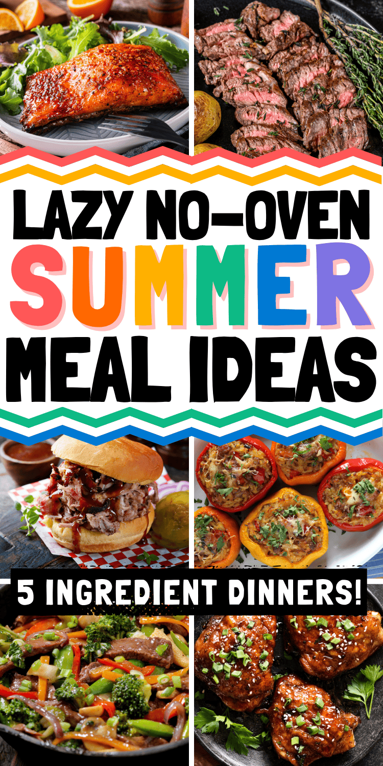 Easy no oven meals! Keep the kitchen cool and the whole family happy with these no oven recipes perfect for busy weeknights and quick meals on hot days. From easy no bake dinner recipes to kid-approved meals, you’ll find light summer dinners everyone will actually eat. Perfect for picky eaters, these oven-free meals come together fast. Easy no cook meals, light summer meals, dinner ideas no oven, meals for hot summer days, no oven dinner recipes, easy recipes no oven, dinner ideas for hot days summer, no oven meals, summer no oven dinners, no cook summer meals, warm weather dinner ideas, quick easy summer dinners, simple summer suppers, hot weather dinner ideas, oven free meals, hot night dinner Ideas, no bake meals, quick meals for hot days, to hot to cook dinner ideas, summer recipes.