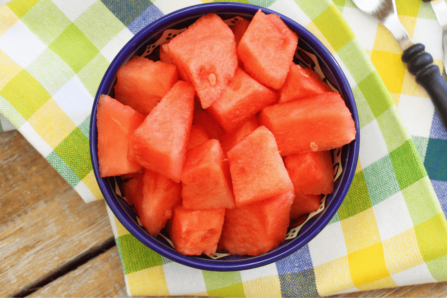 watermelon cubes