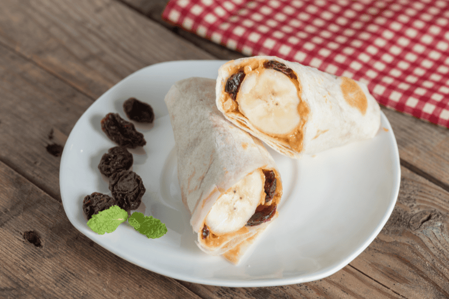 Peanut Butter Banana Roll-Ups