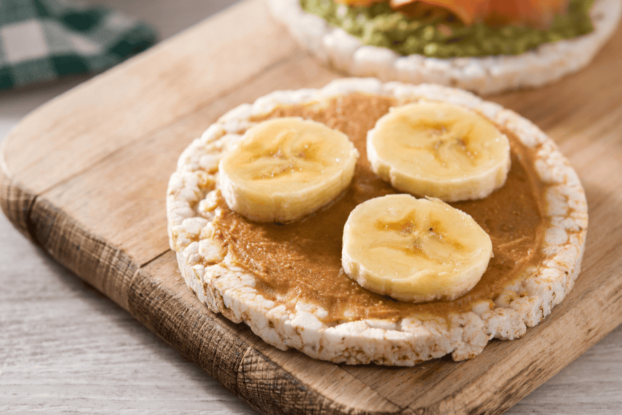 Rice Cakes with Toppings