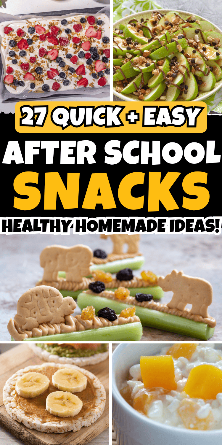 Easy after school snacks that won’t ruin dinner! Snack time is simple with these healthy after-school snack options that are quick to make, kid-friendly, and perfect for busy moms. Healthy filling snacks, back to school snacks, after school food ideas, kids snacks, after school snack ideas, quick after school snacks, back to school food, Healthy Afternoon Snacks, Filling After School Snacks, Easy fall snack recipes, after-school treat options, easy after school snacks, kids healthy recipes, cheap kid snacks, creative snack ideas, easy fall snack recipes, snacks for picky eaters kids, snacks for after school, snack corner ideas, kids snack station, afterschool snacks, school meal ideas, Healthy Snacks To Keep At Home, Filling School Snacks, Snack Ideas For After School, After School Treats.