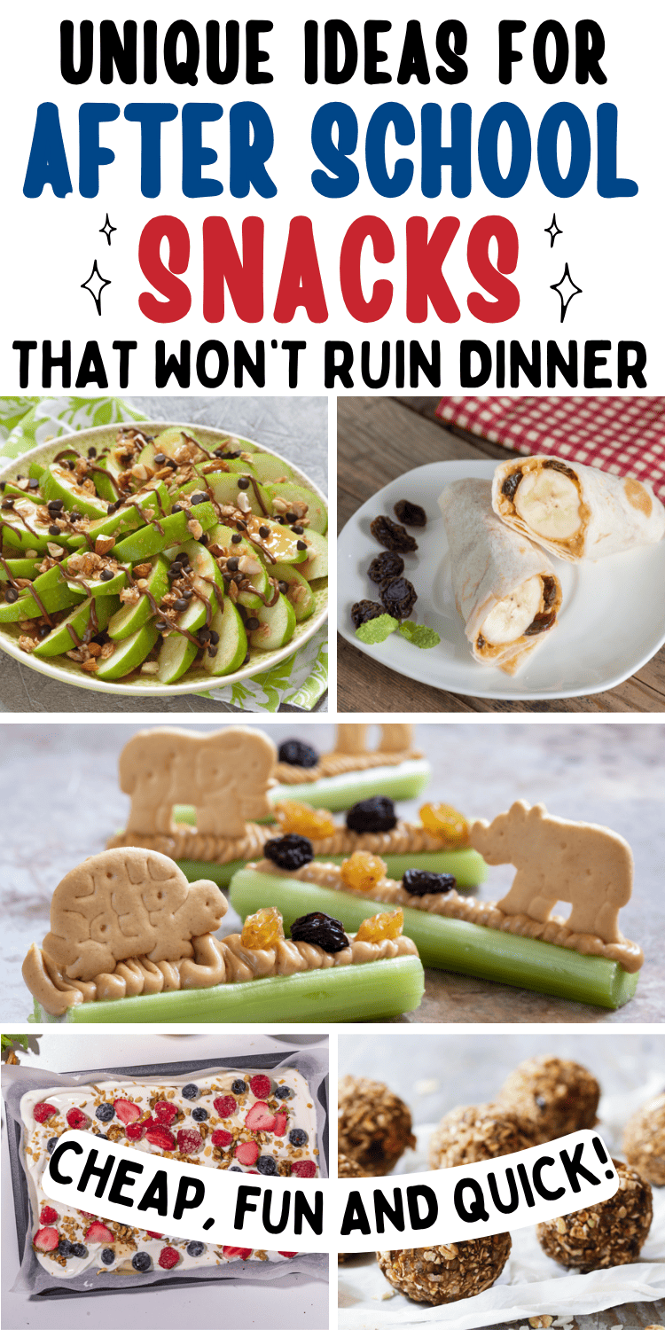 Easy after school snacks that won’t ruin dinner! Snack time is simple with these healthy after-school snack options that are quick to make, kid-friendly, and perfect for busy moms. Healthy filling snacks, back to school snacks, after school food ideas, kids snacks, after school snack ideas, quick after school snacks, back to school food, Healthy Afternoon Snacks, Filling After School Snacks, Easy fall snack recipes, after-school treat options, easy after school snacks, kids healthy recipes, cheap kid snacks, creative snack ideas, easy fall snack recipes, snacks for picky eaters kids, snacks for after school, snack corner ideas, kids snack station, afterschool snacks, school meal ideas, Healthy Snacks To Keep At Home, Filling School Snacks, Snack Ideas For After School, After School Treats.
