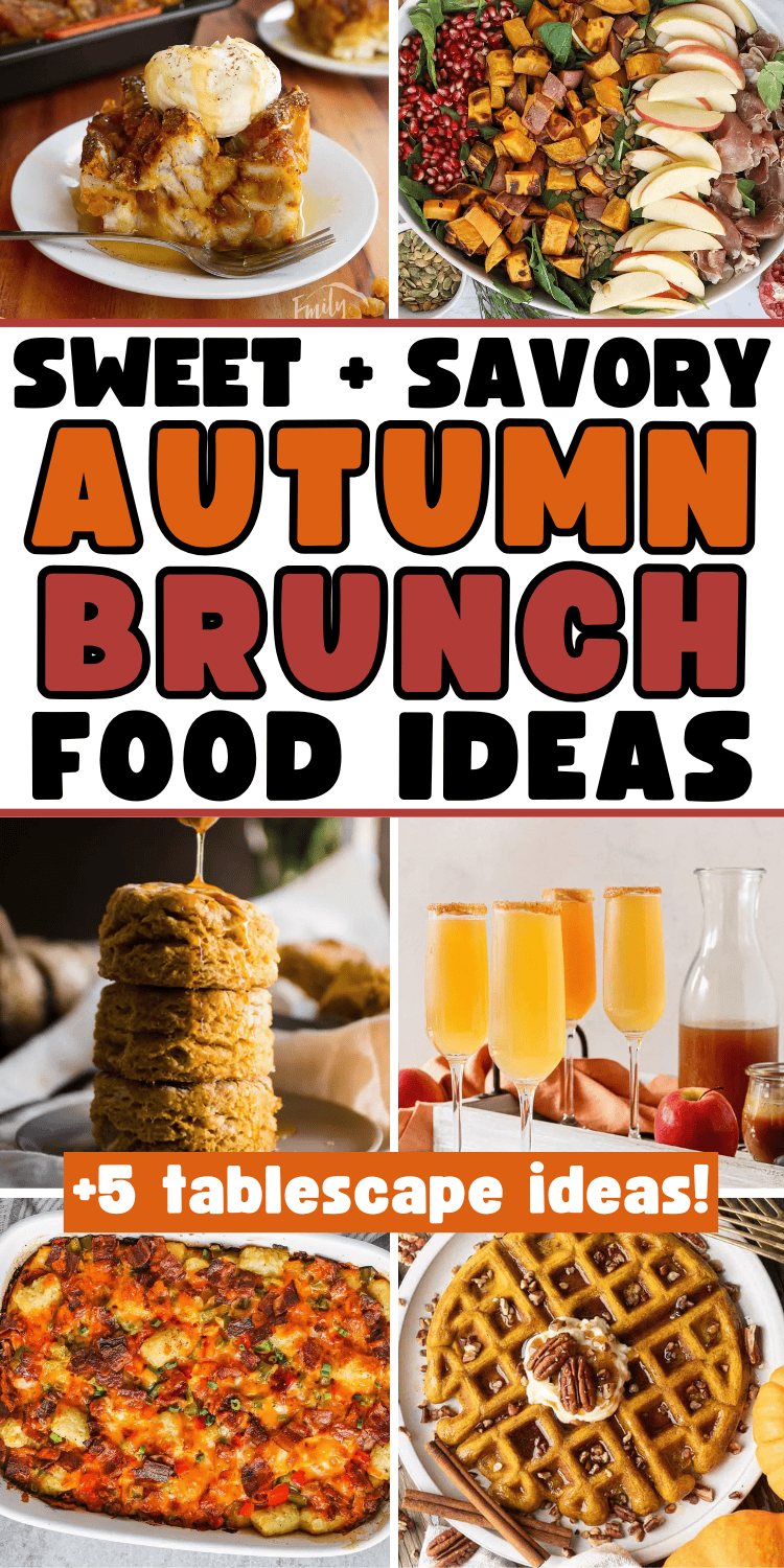 Easy fall brunch recipes for a crowd! These cozy fall brunch food ideas include sweet and savory autumn breakfast recipes and fall brunch menu ideas. Autumn brunch ideas, fall recipes for brunch, apple breakfast recipes, fall party food, fall potluck ideas for work, fall recipes breakfast, fall charcuterie board ideas, fall brunch drinks, fall grazing table ideas, savory fall breakfast, pumpkin breakfast recipes, sunday brunch ideas, ladies fall brunch ideas, fall brunch birthday party ideas, fall brunch ideas food, fall-theme breakfast buffet, thanksgiving brunch recipes, fall luncheon menu ideas ladies, fall breakfast recipes, brunch potluck ideas, easy autumn brunch recipes, fall brunch food ideas, fall brunch party, fall themed brunch, fall brunch aesthetic.